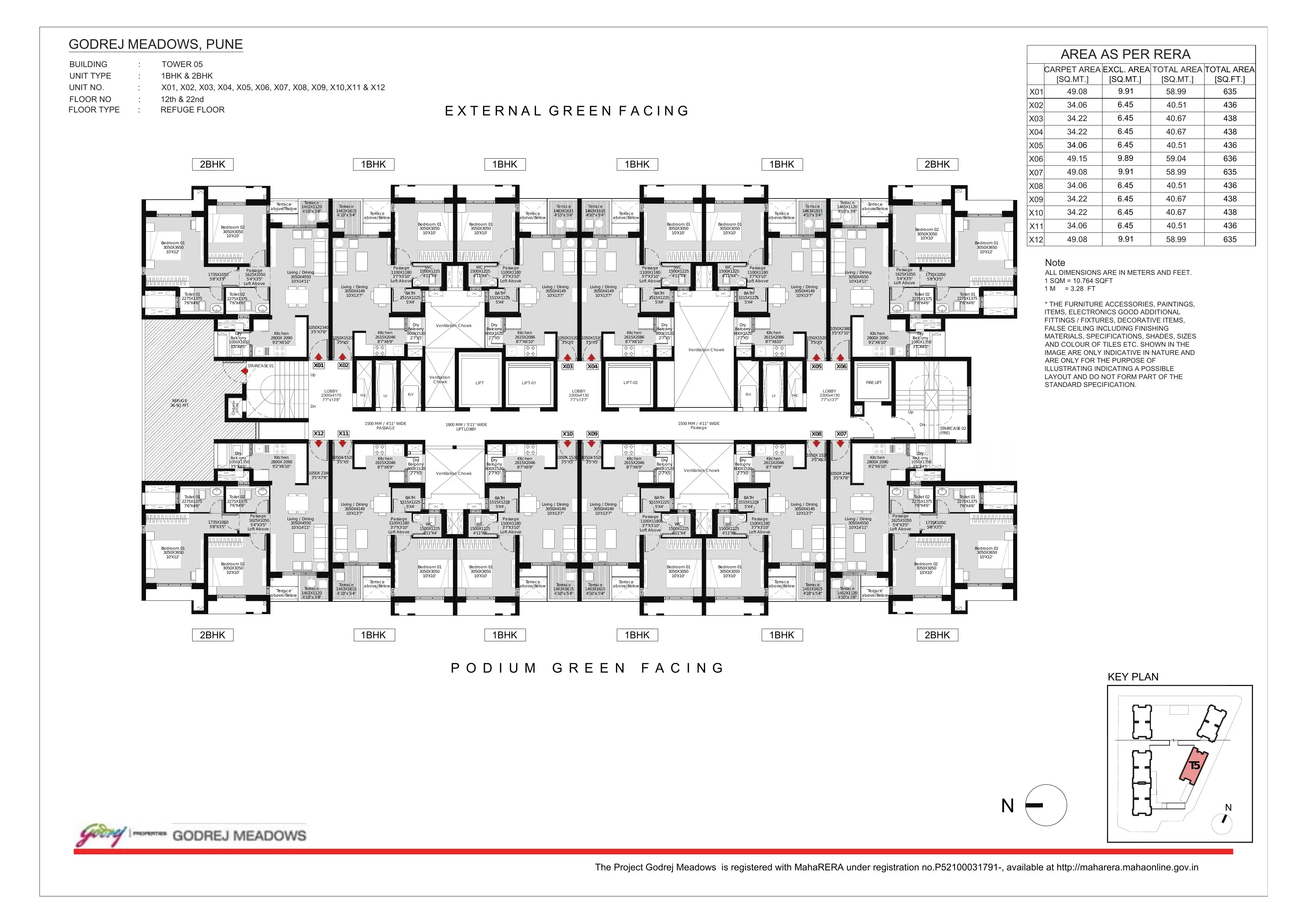 Godrej Meadows Floor plan 7